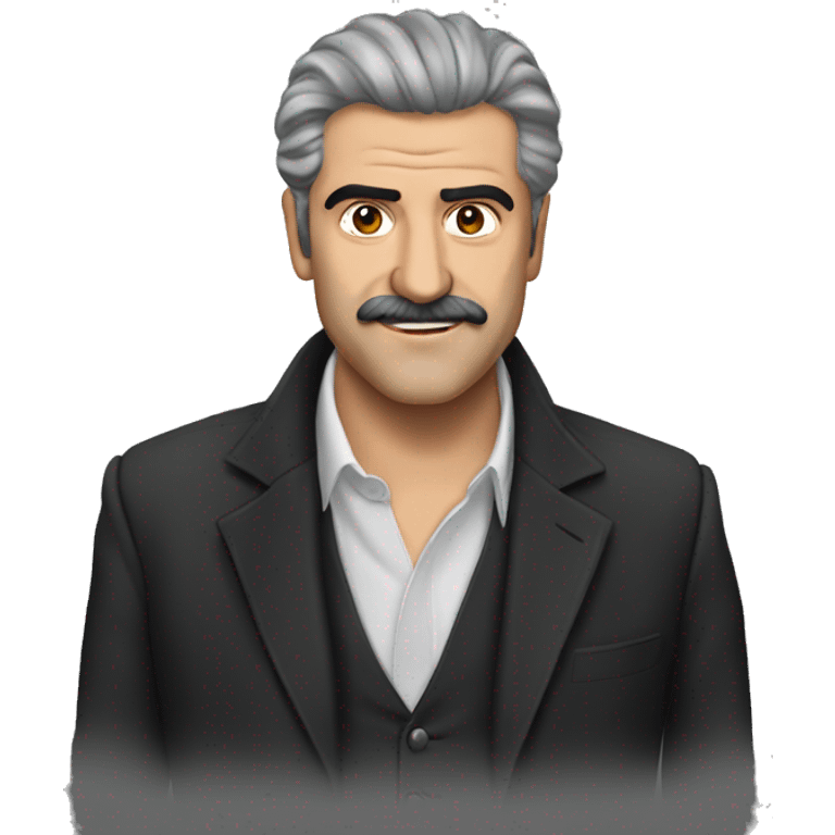 Turkish actor Akın Akınözü. emoji