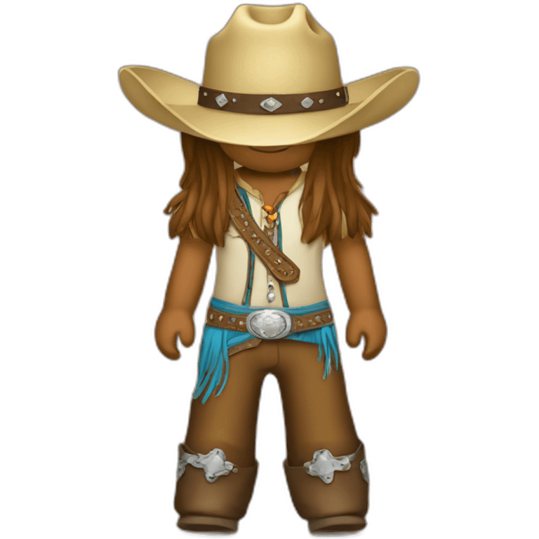 cowboy-dancer-dress emoji