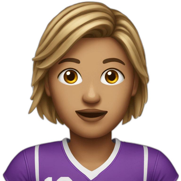 handball player female lollipop emoji