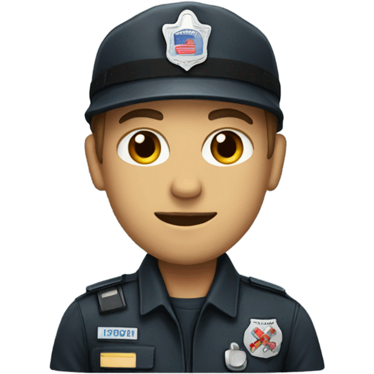 First responder themed emoji