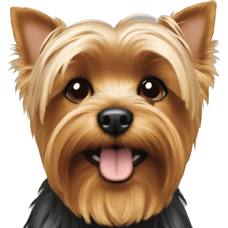 Yorkie dog emoji