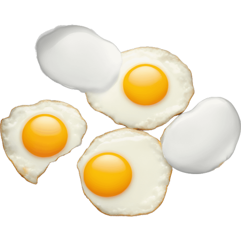 Frying pan with sunny side up egg emoji