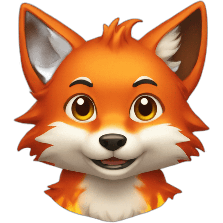 Fire fox emoji