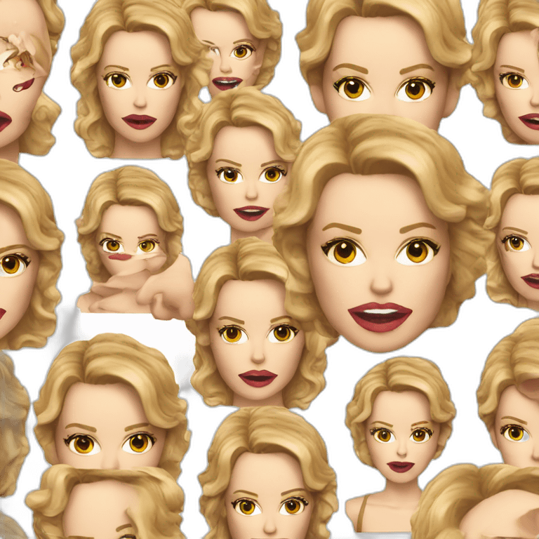 kylie minogue slaying emoji