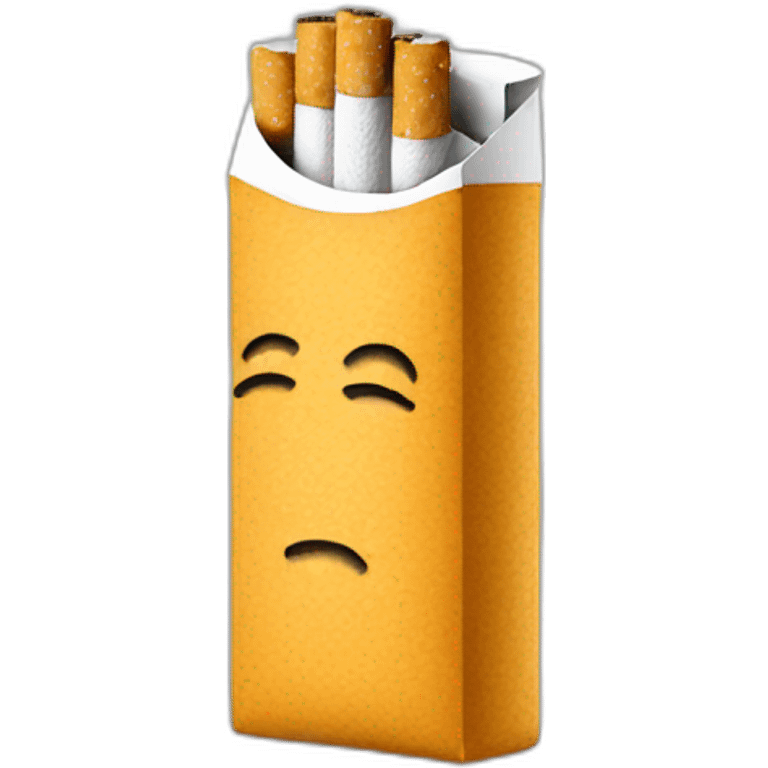 Cigarette with smoke emoji