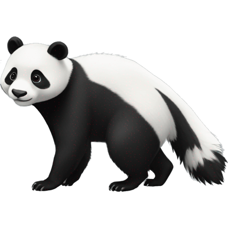 panda-skunk-hybrid full body emoji