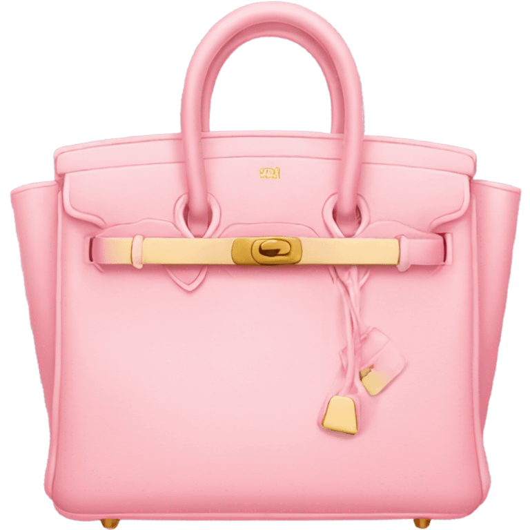 baby pink birkin bag  emoji