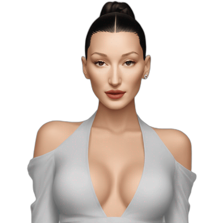 bella hadid emoji