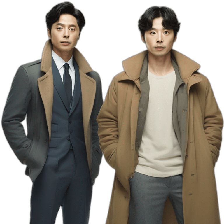 Gong Yoo and Lee Dong-wook from Guardian: The Lonely and Great God emoji