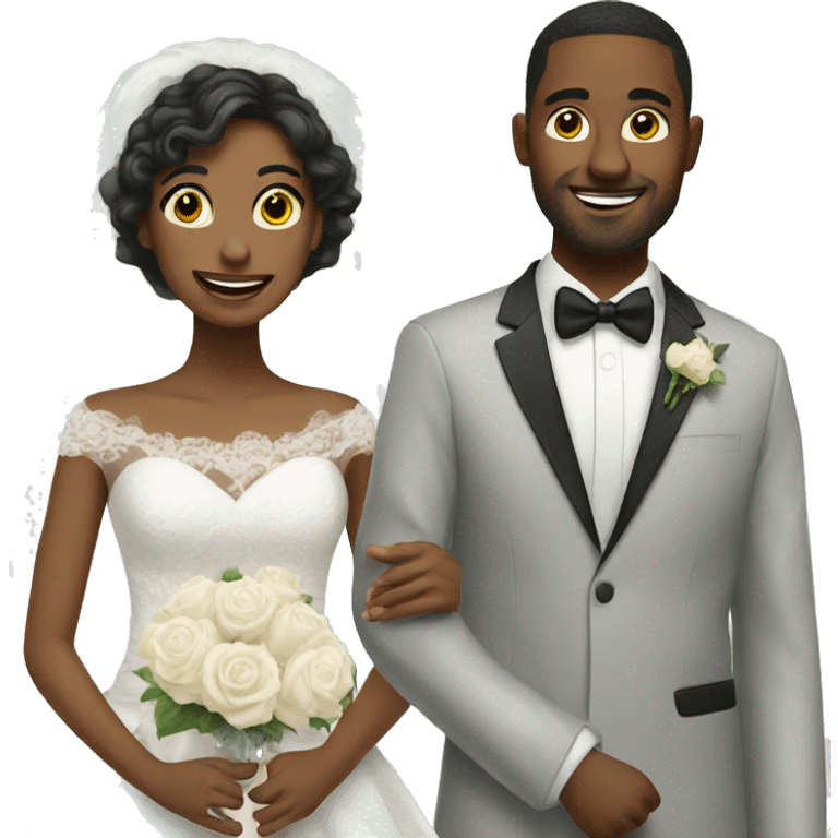 Husband wedding emoji