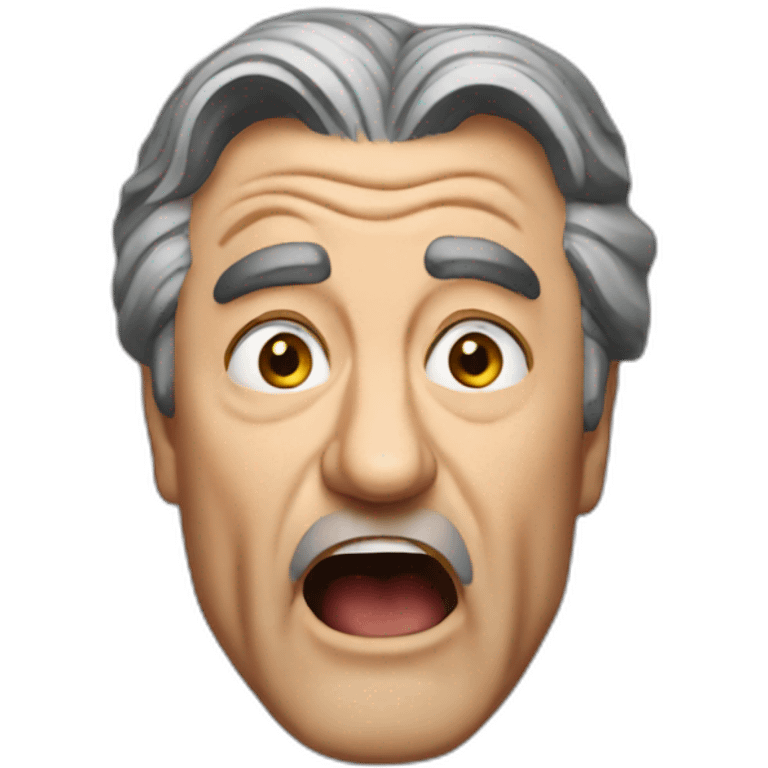 Robert De Niro shocked emoji