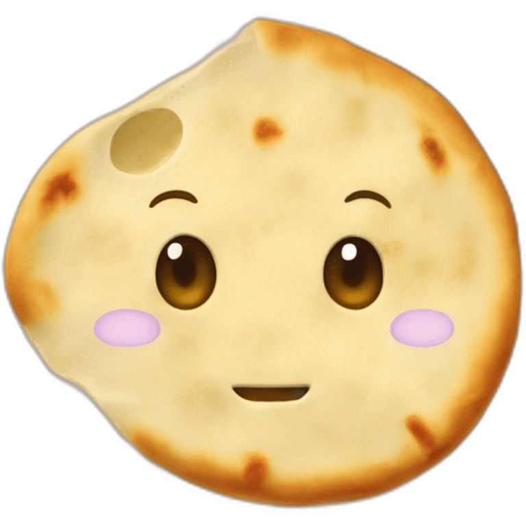 Garlic naan emoji