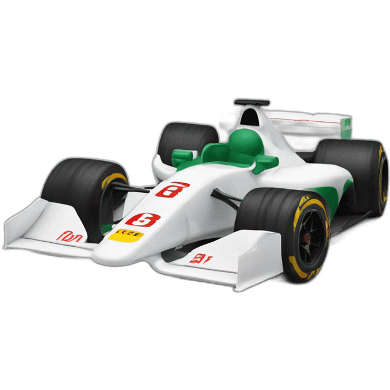 Formule 1 car emoji