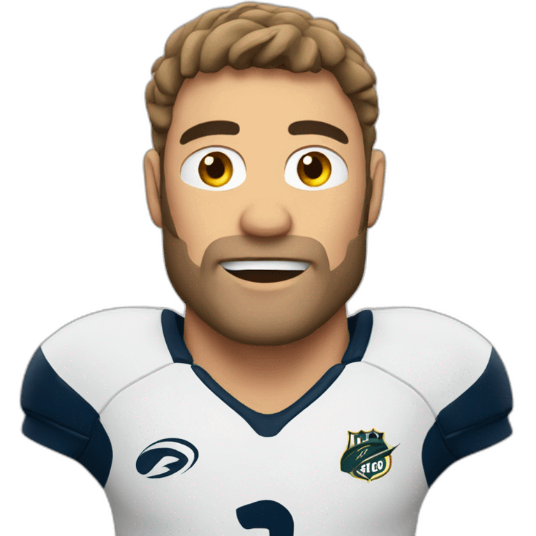 Rugbyman emoji