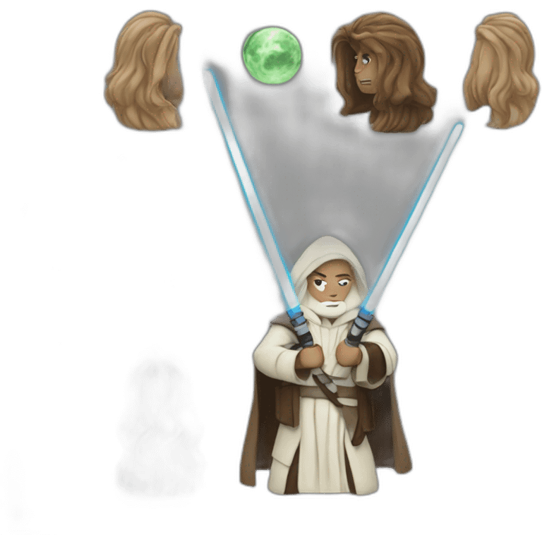 Jedi studing emoji