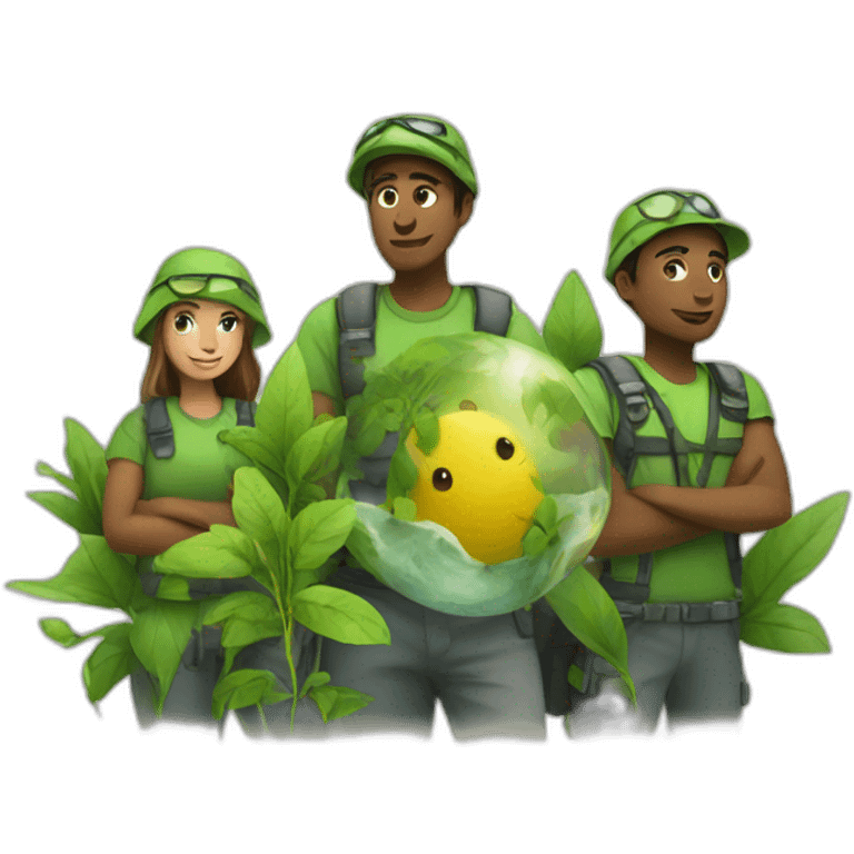 ecological team emoji