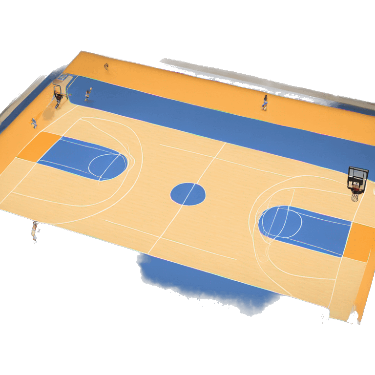 Basketball court emoji