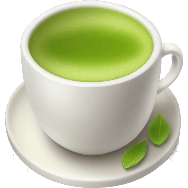 Cup of matcha emoji