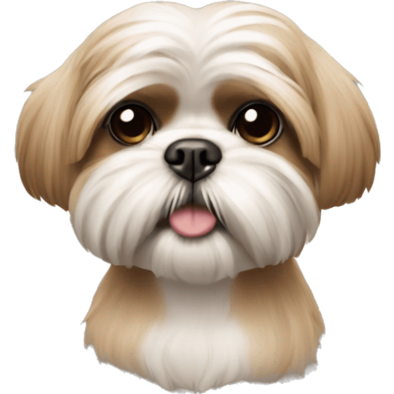 All Tan shih tzu  emoji