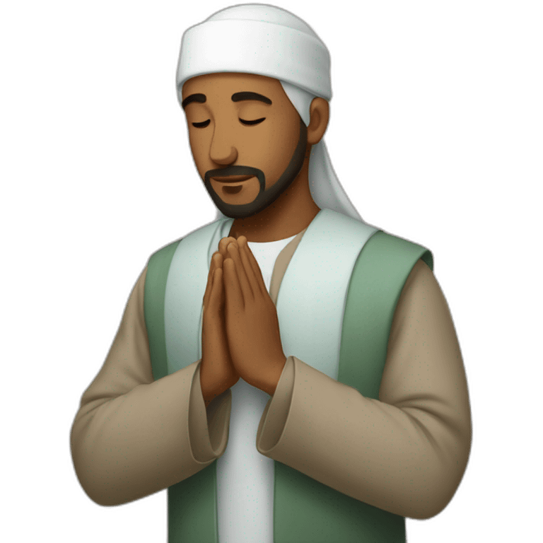 Muslim prayer emoji