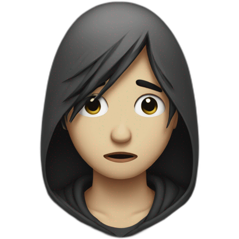 Depressed Emo emoji