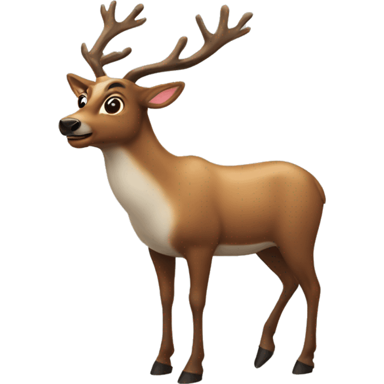 Raving Raindeer  emoji