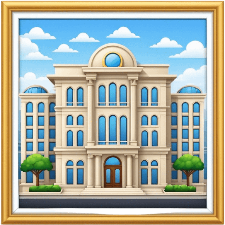 Luxury building  emoji