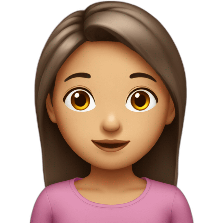 Petite fille emoji