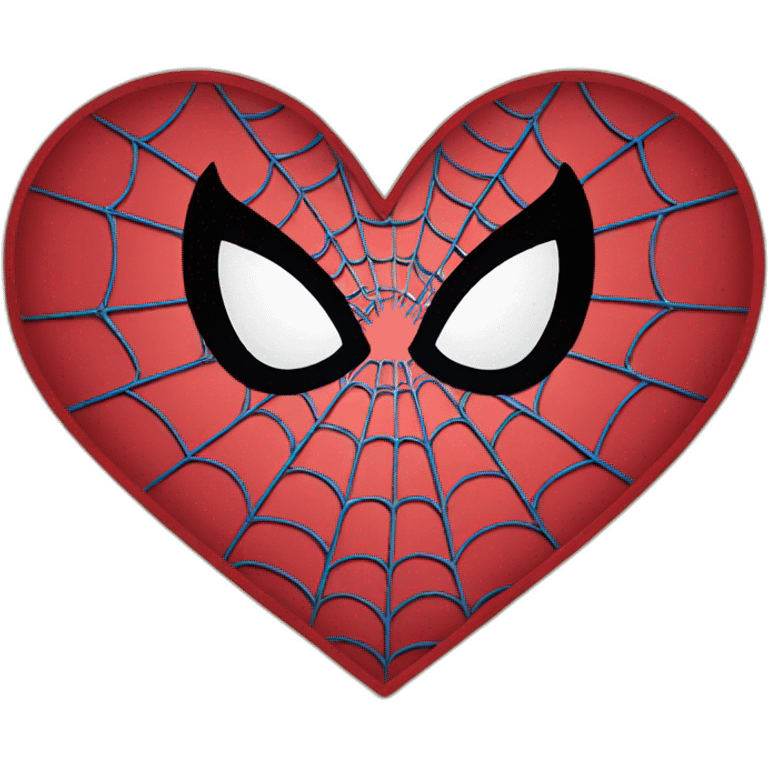 spiderman heart emoji