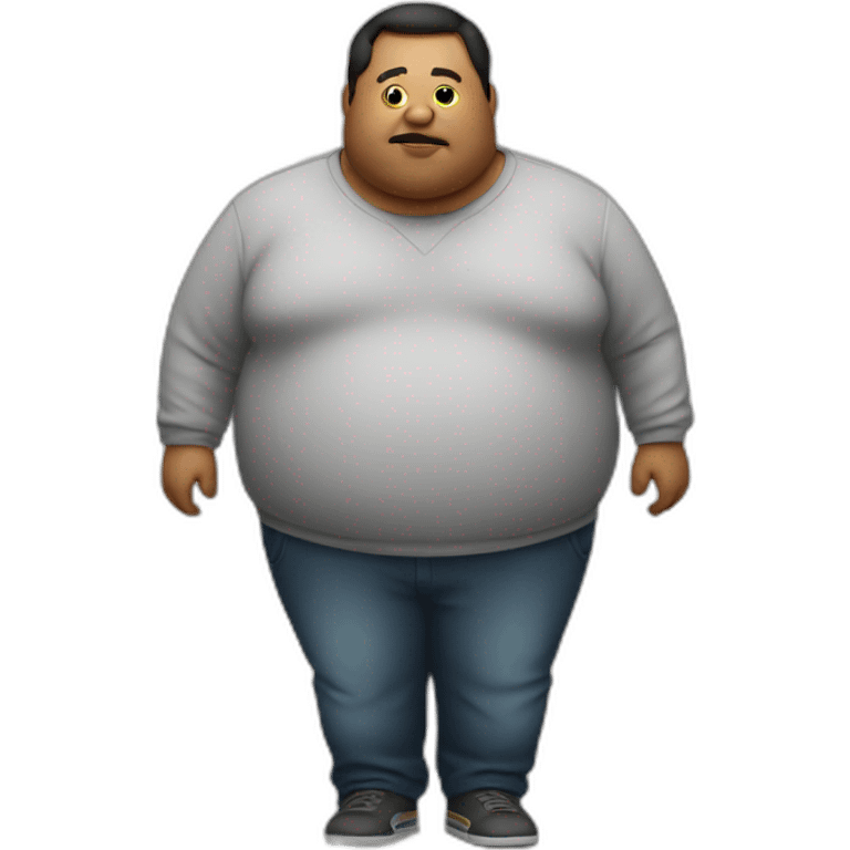 overweight emoji