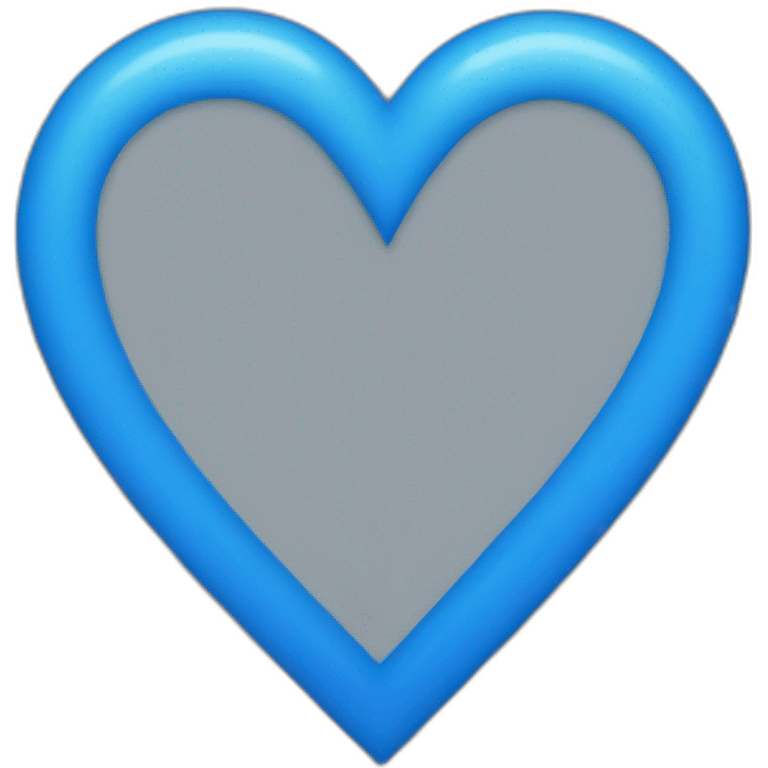 blue heart emoji