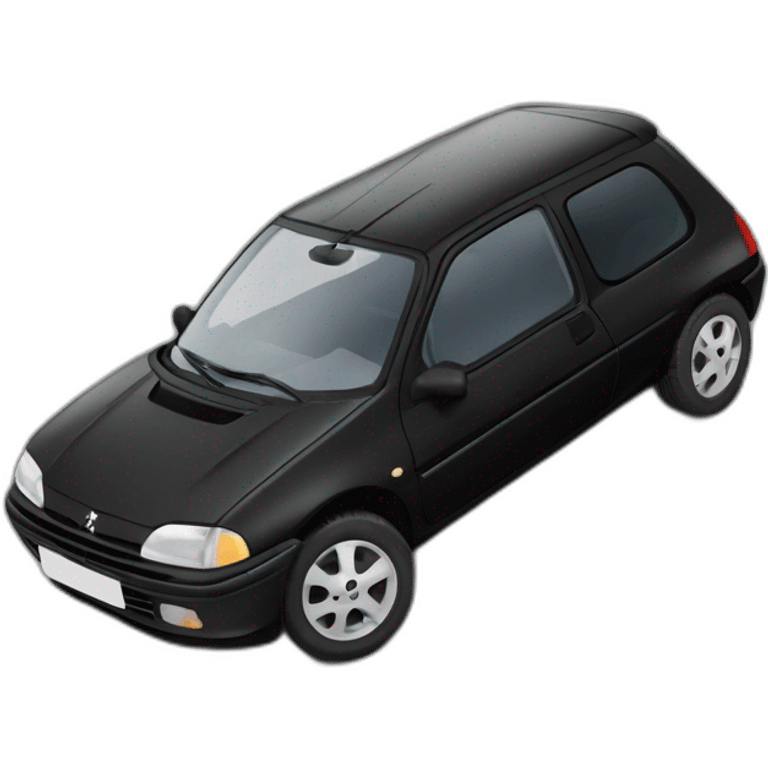 peugeot-106-black emoji