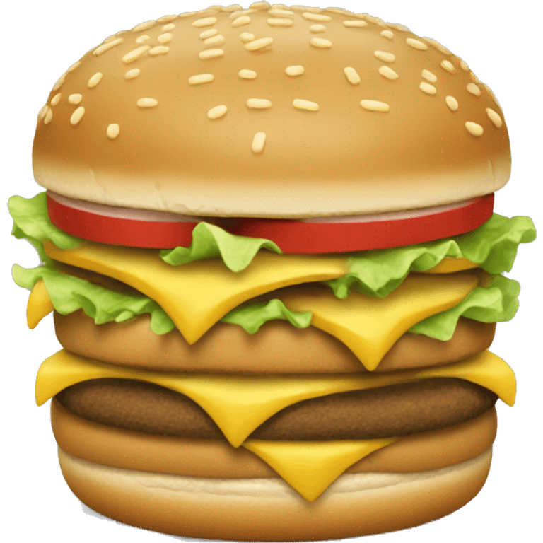 Big mac emoji