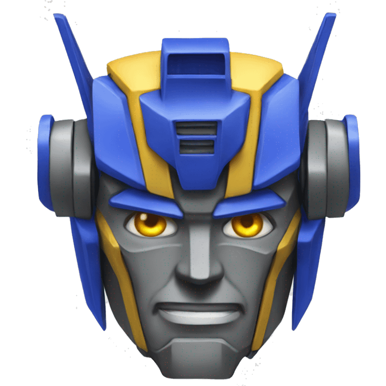 A transformer  emoji