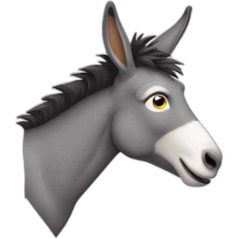 dumb donkey emoji