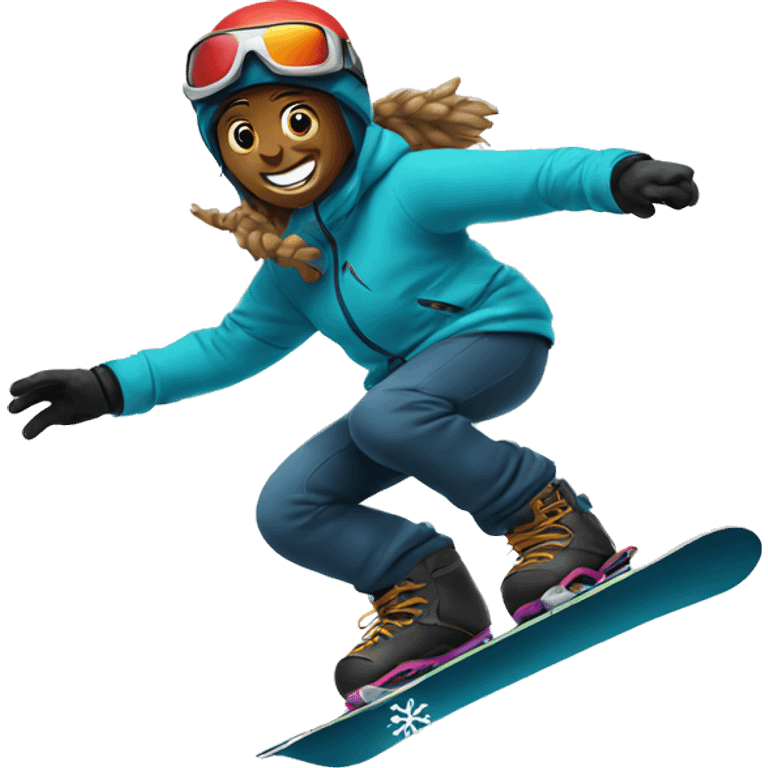 Snowboarding  emoji