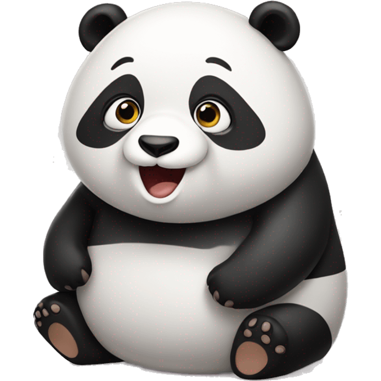 fat panda  emoji