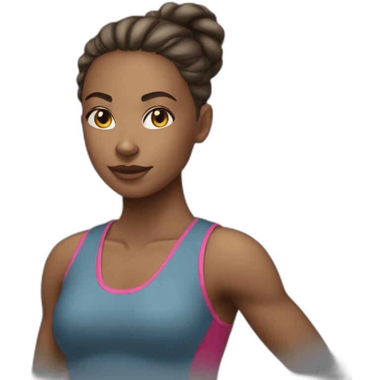 athletic girl emoji