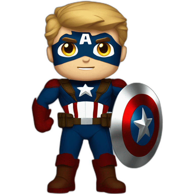 capitan america fullbody emoji