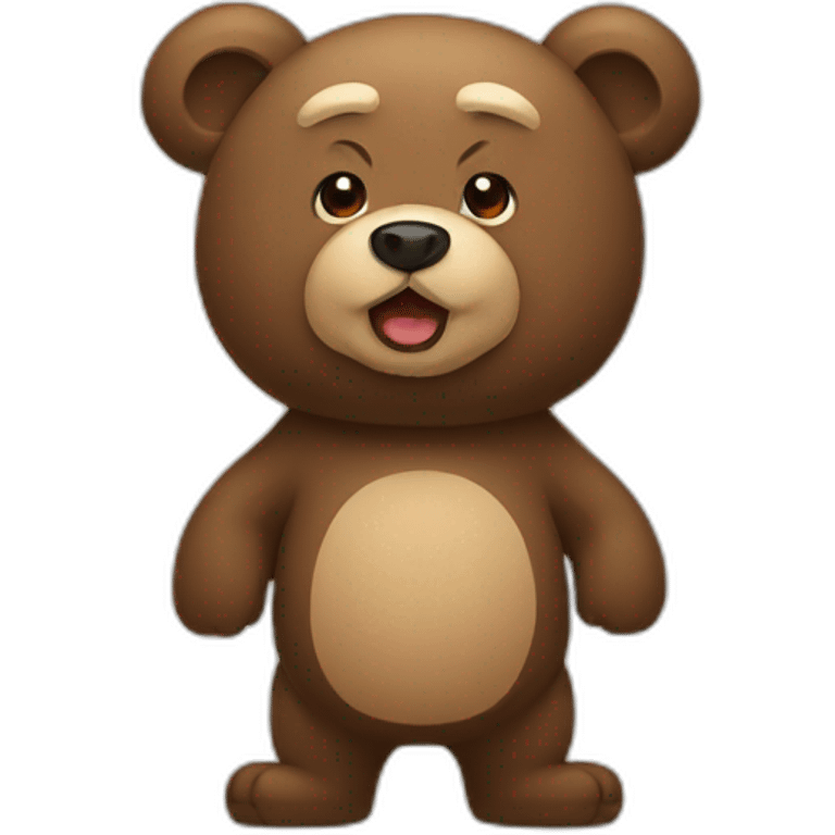 A russian bear emoji