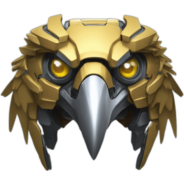 mecha eagle head emoji