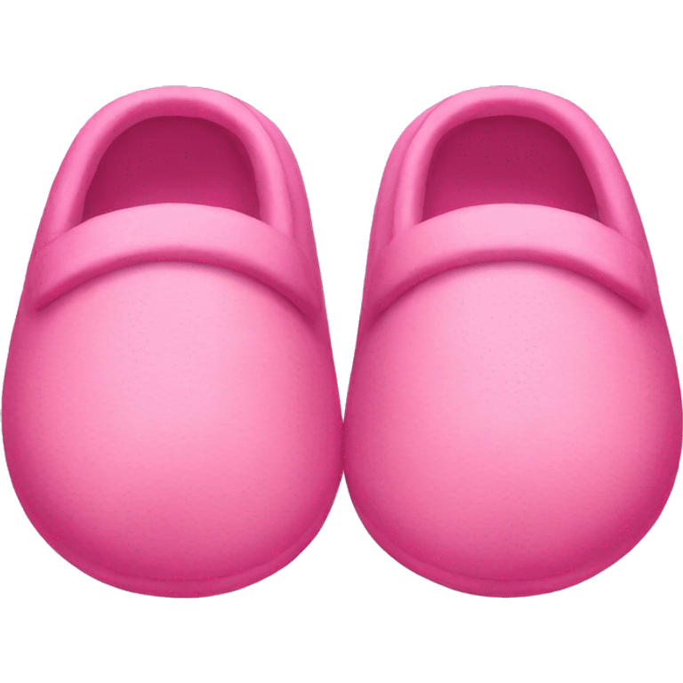 Pink slippers emoji