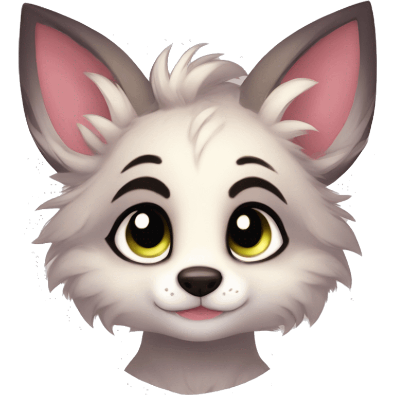 Shy kawaii cute anthro furry by Falvie, LiLaiRa, griffsnuff, AngieWolf emoji