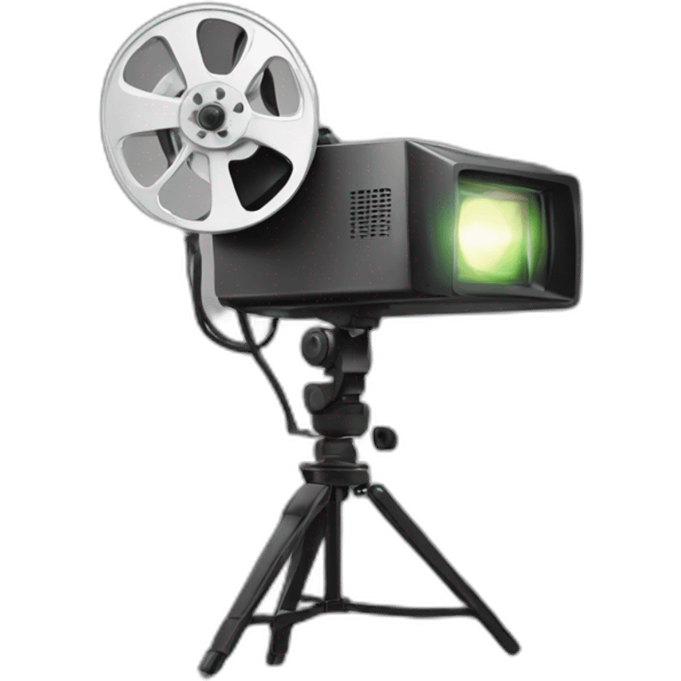 Vidéo projector emoji