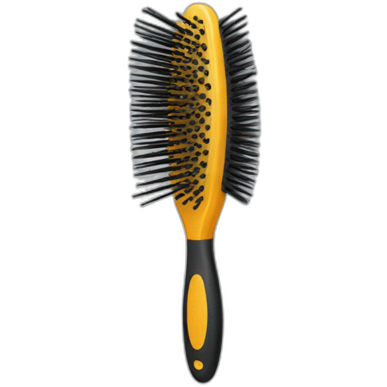 hair brush emoji