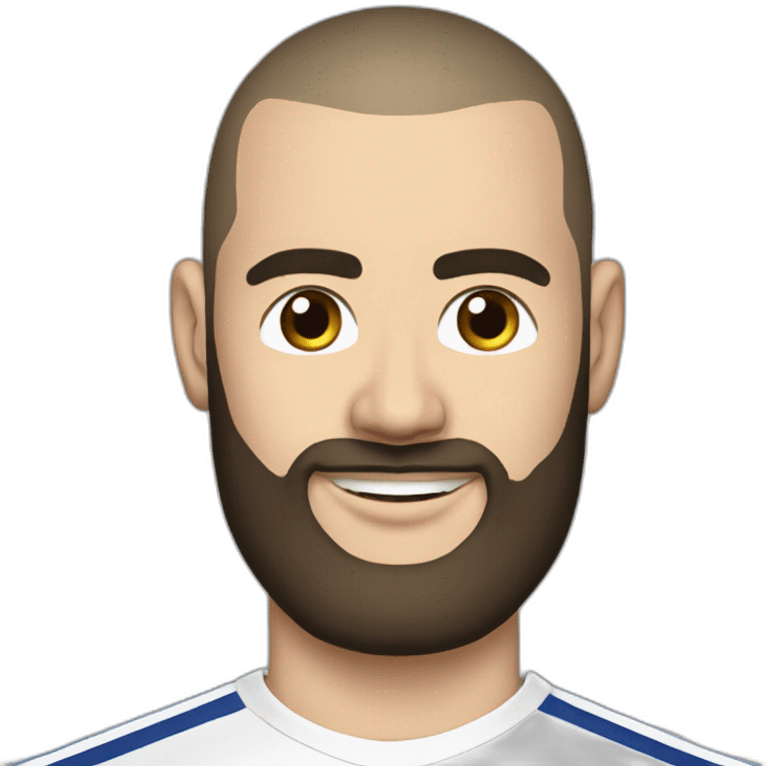 Benzema OL shirt emoji