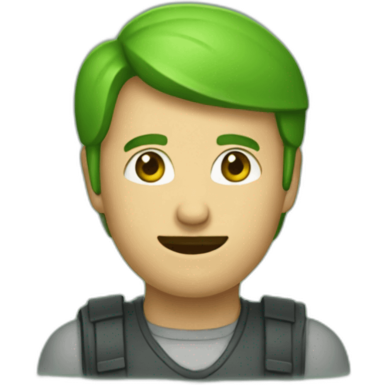 Teléfono verde emoji