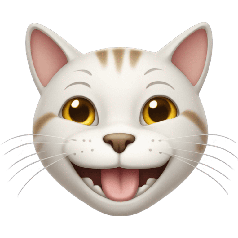 Smiling cat emoji