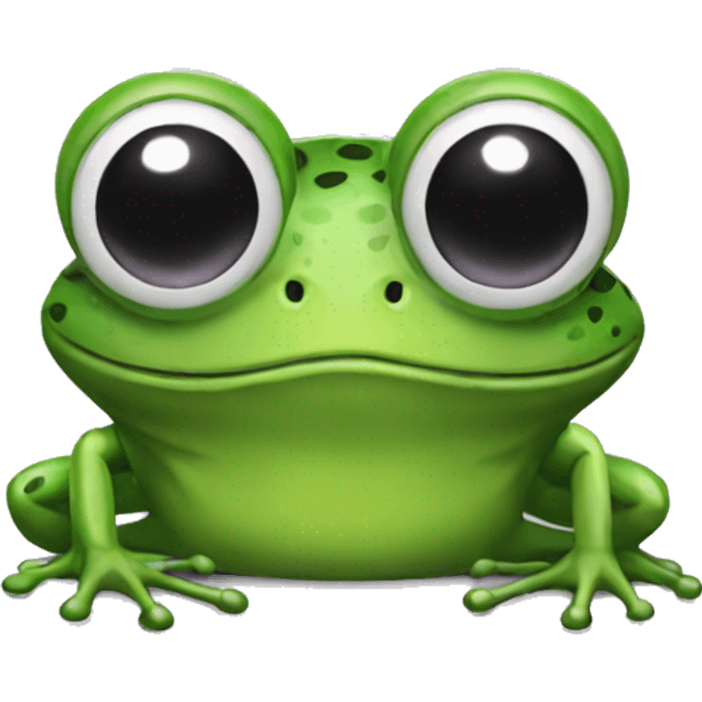 combine the frog and alien emoji emoji