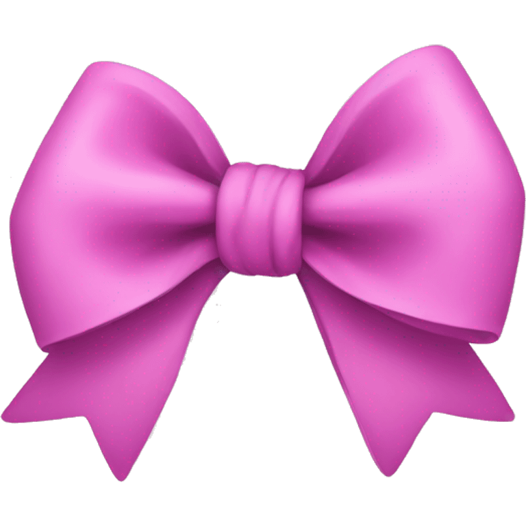 Cute bow emoji